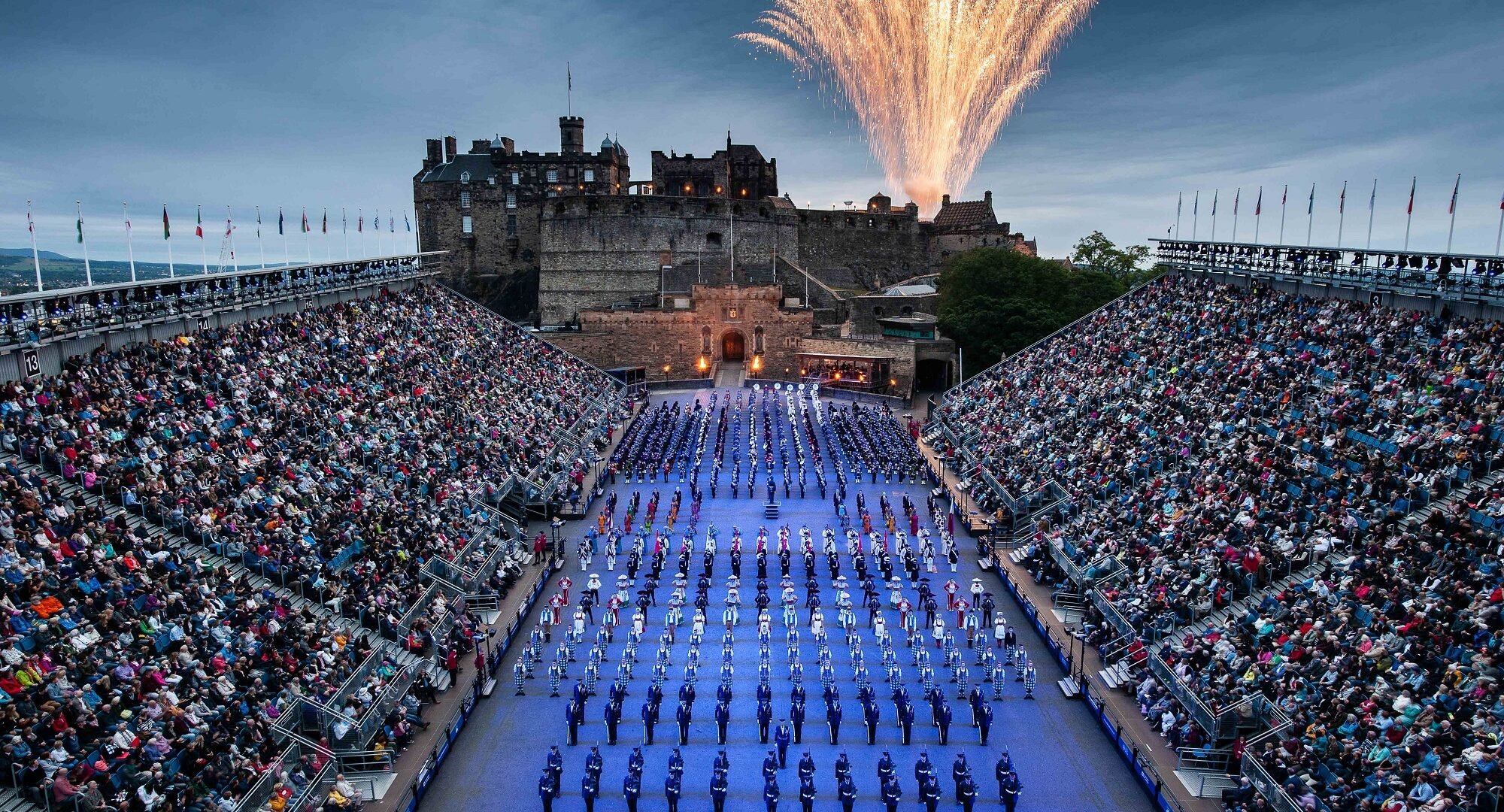 The Royal Edinburgh Military Tattoo In Scotland Summer 2023