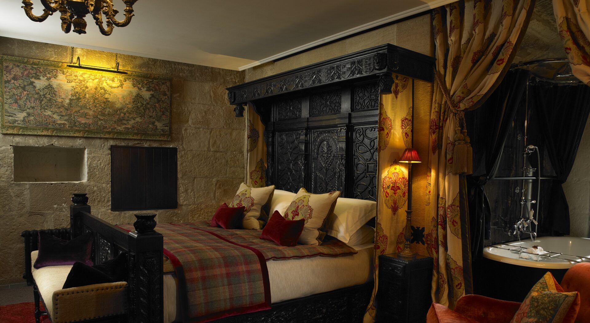 Red Rose Room, Borthwick Castle