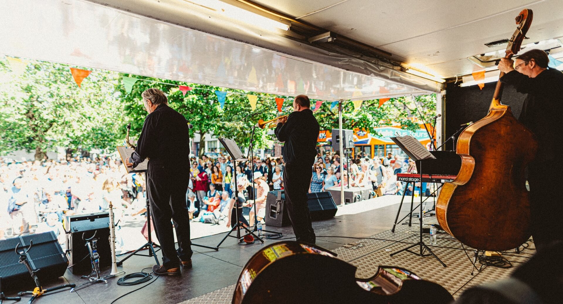 Edinburgh Jazz and Blues Festival stage