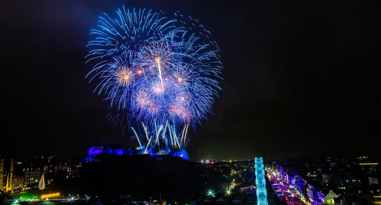 Edinburgh's Hogmanay Midnight Moment