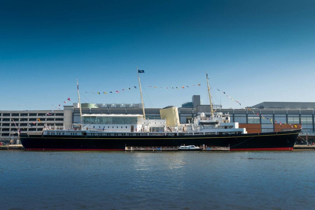 Exterior photo of The Royal Yacht Britannia,© Marc Millar