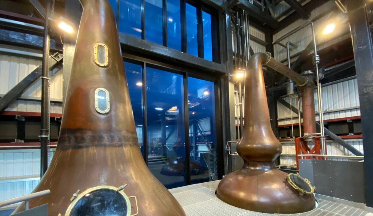 Port of Leith distillery stills