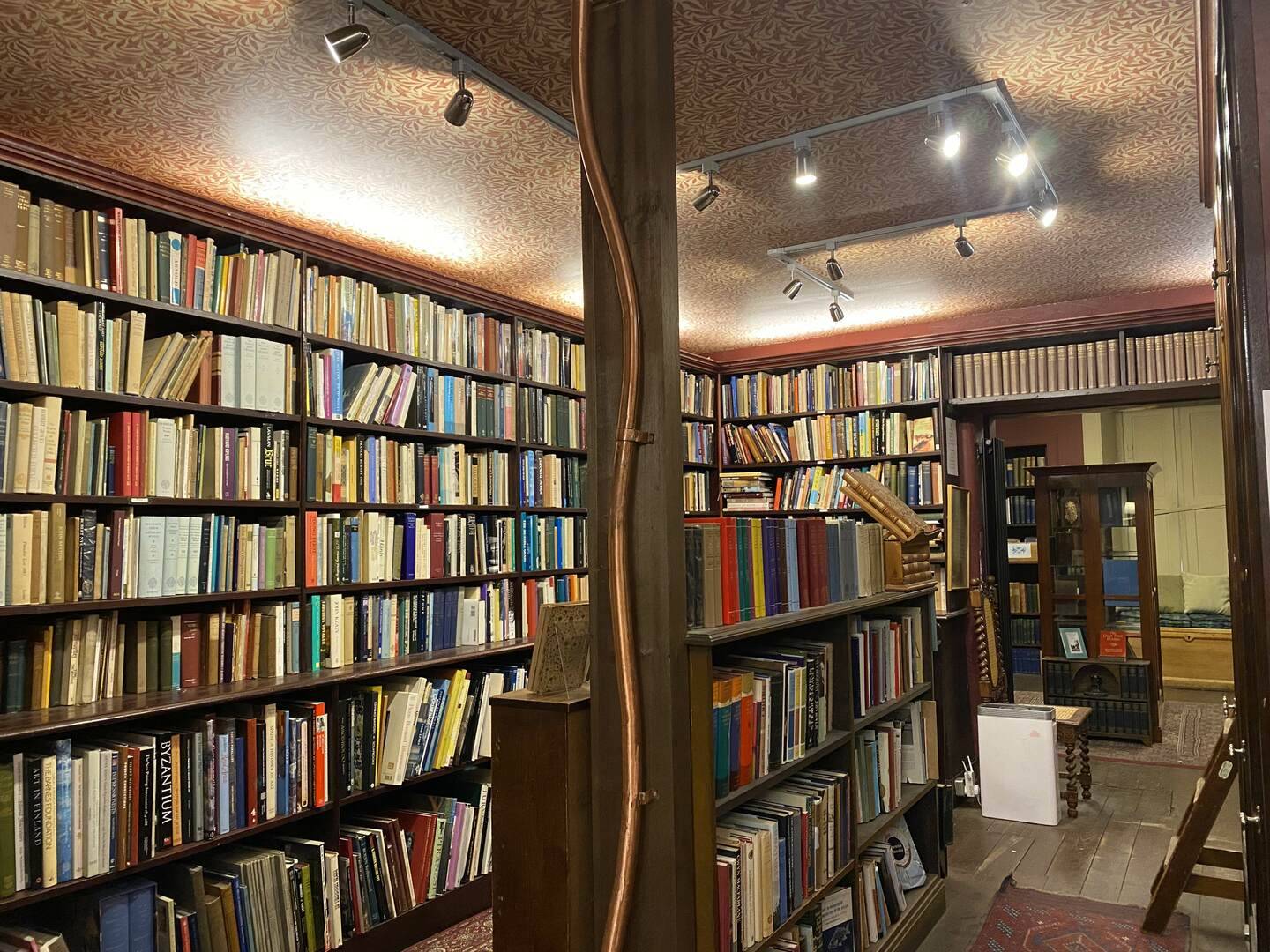 Interior of McNaughtan's Bookshop