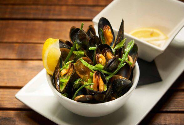 Bowl of mussels , The Scotch Whisky Experience