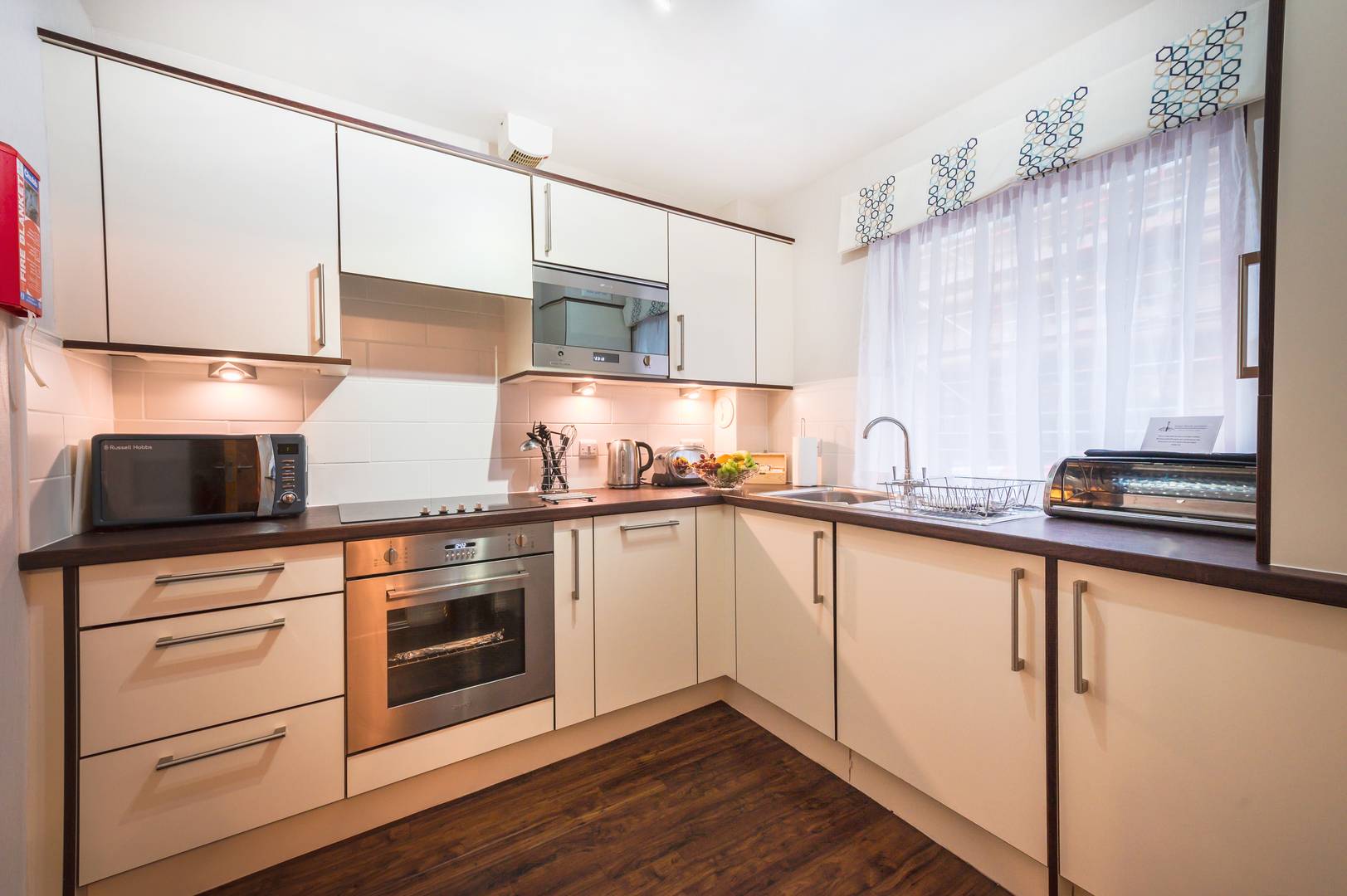 Kitchen in One Bedroom Apartment,© Mansley Serviced Apartments