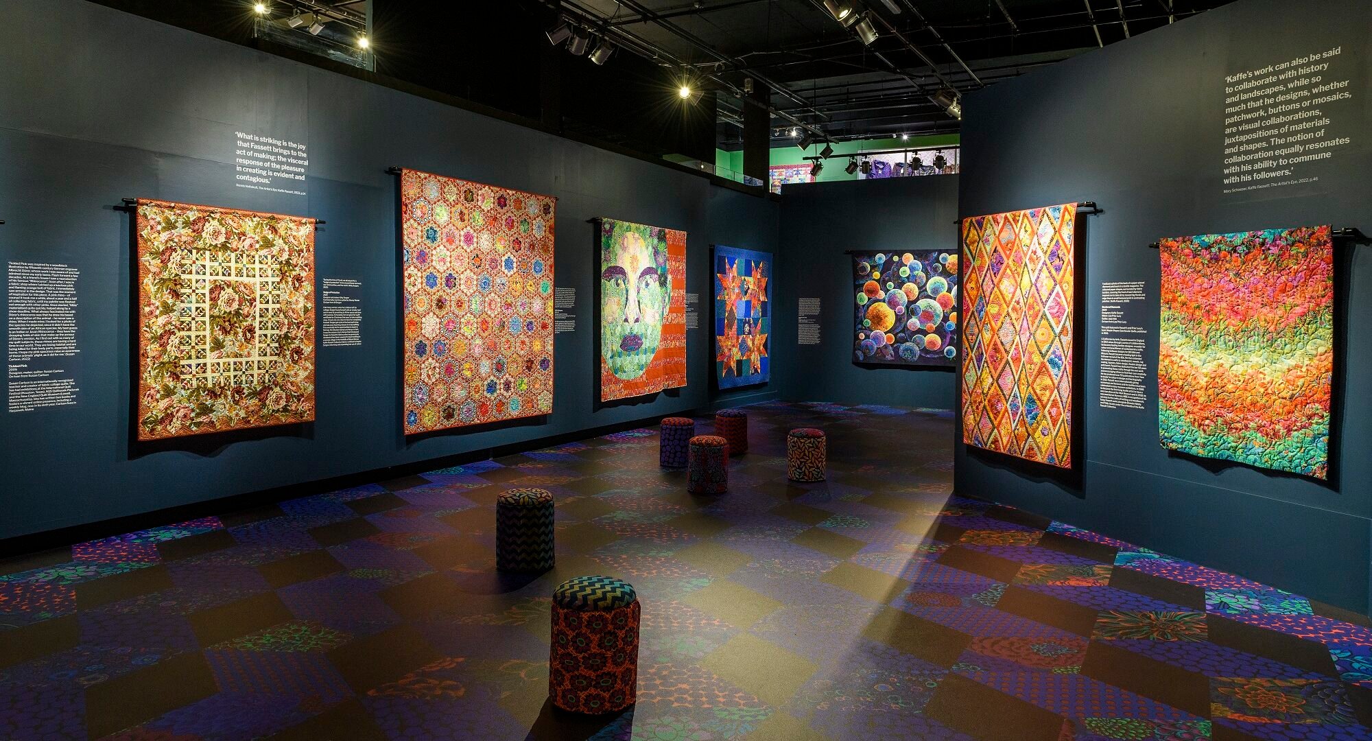 Dovecot Studios, Kaffe Fassett exhibition