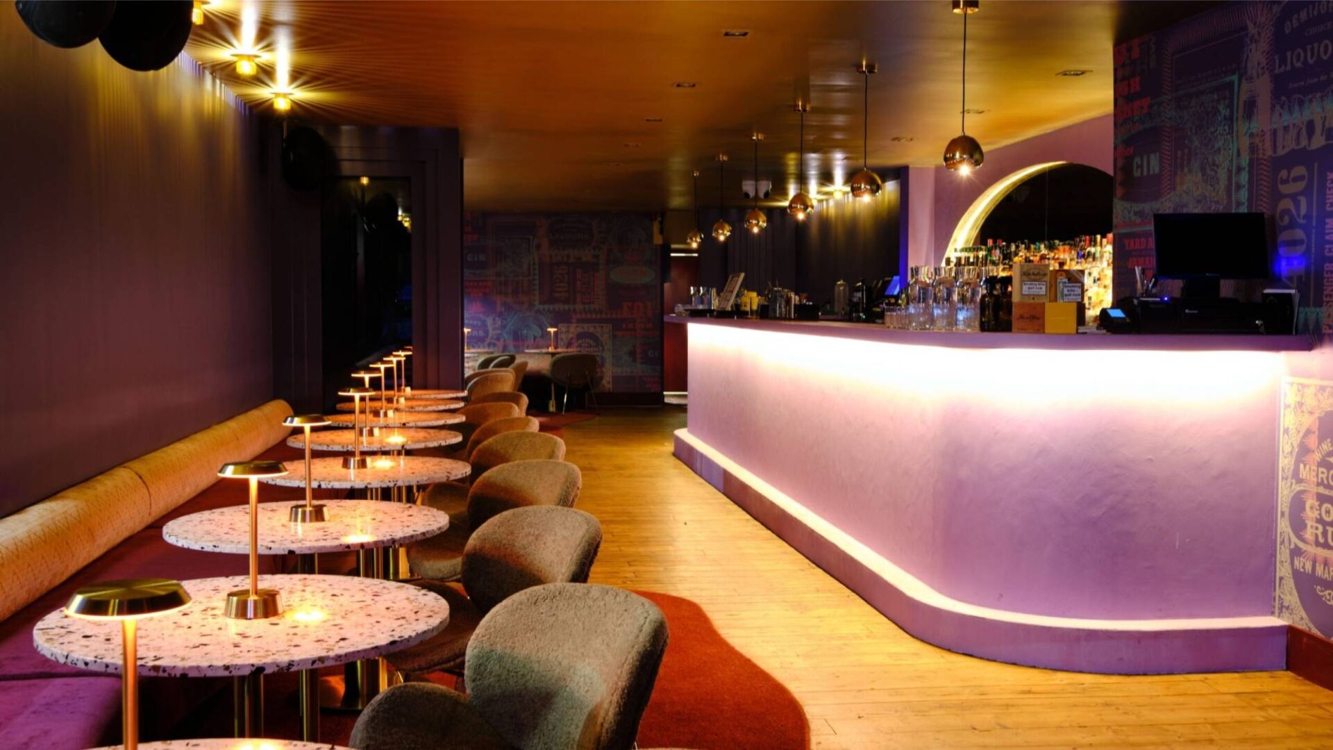 The Cocktail Mafia interior and bar
