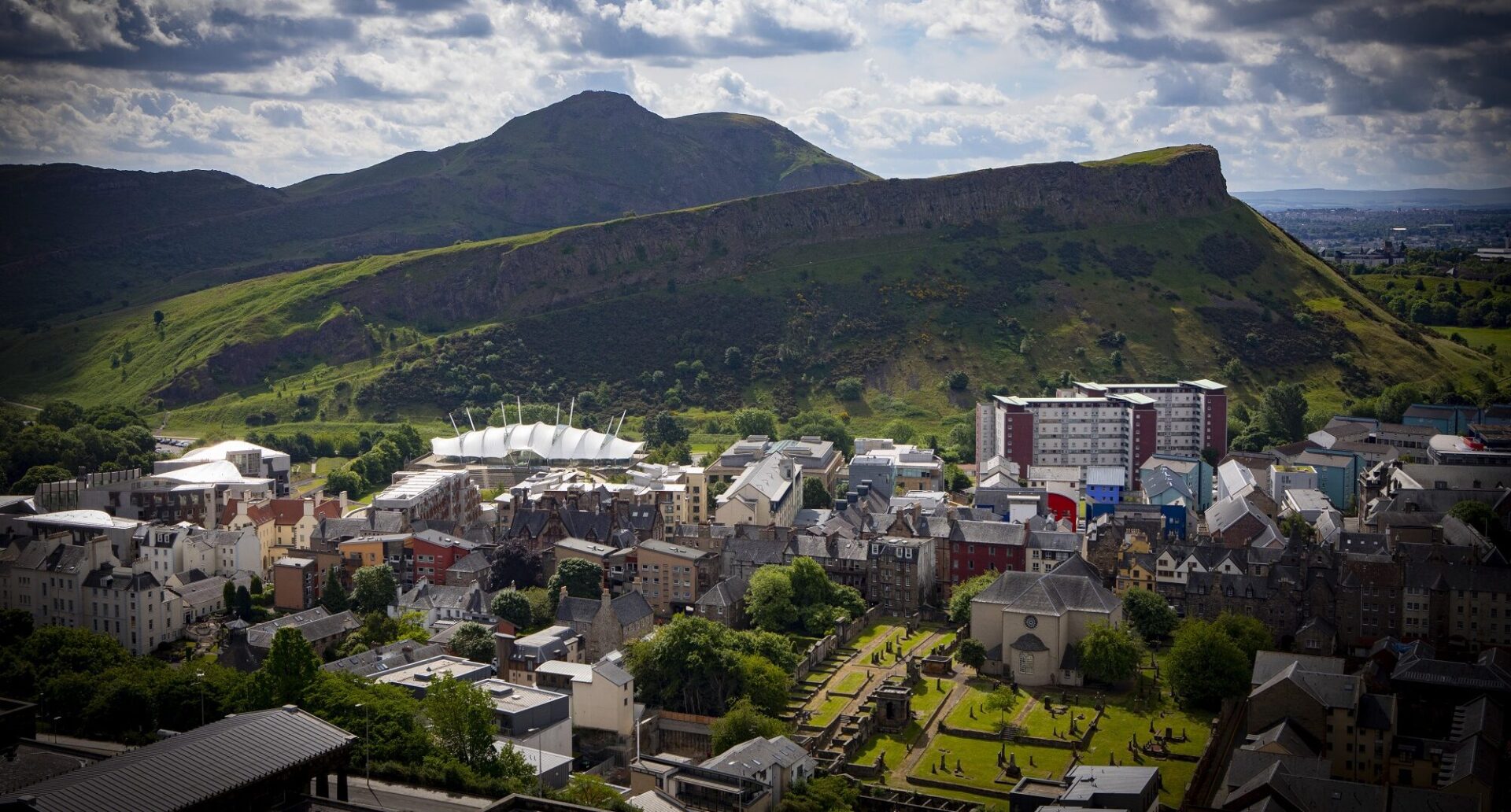 Holyrood View from Calton Hill