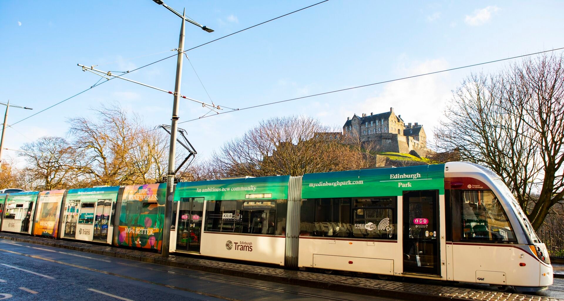 Princes Street Trams