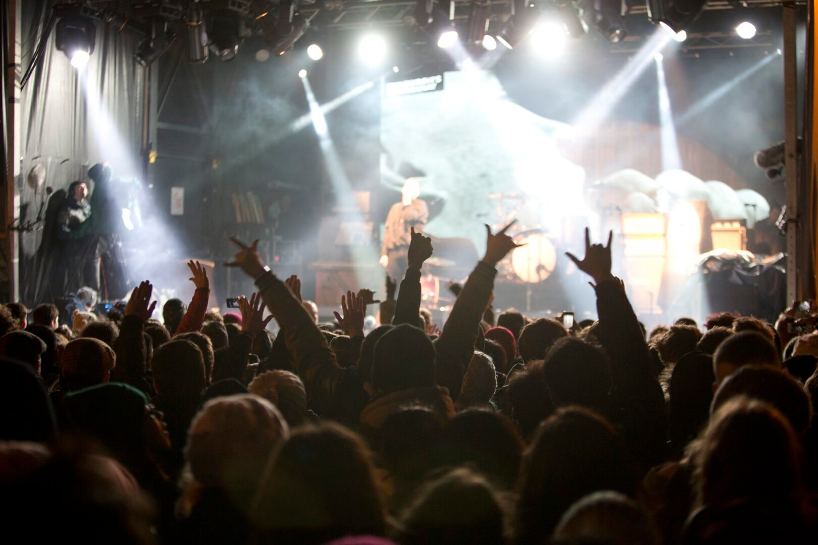 Crowd enjoying a music festival in 2025