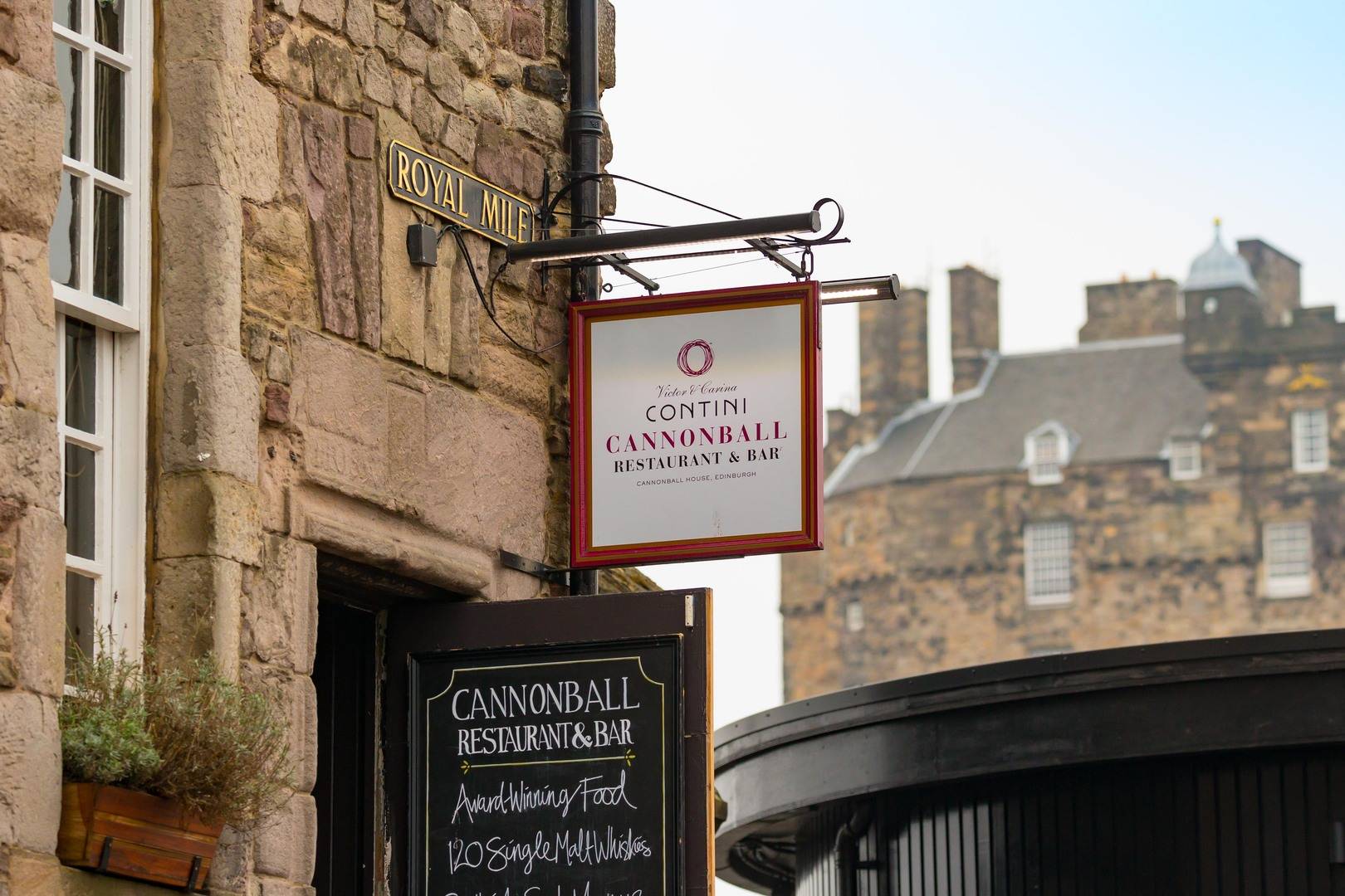 Cannonball Sign