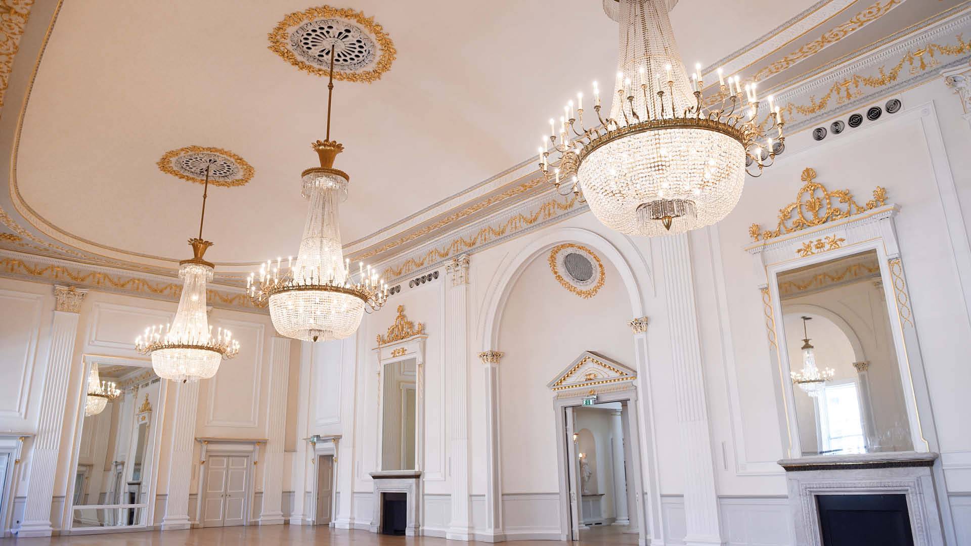 The ballroom in Assembly Rooms