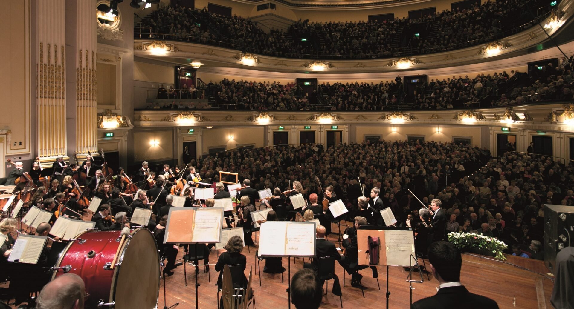 Usher Hall, stage looking to audience