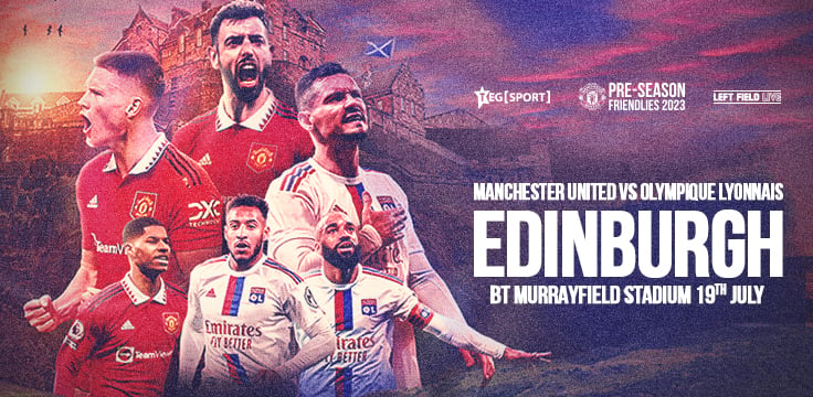 Manchester United to play Lyon in pre-season Edinburgh friendly