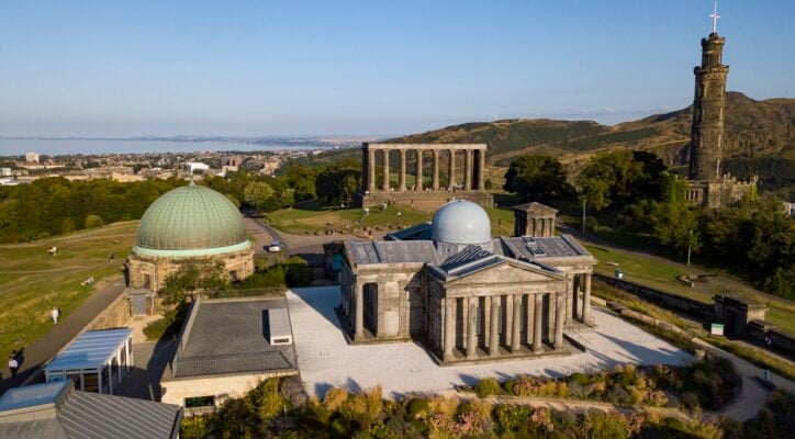 Collective Gallery and Calton Hill