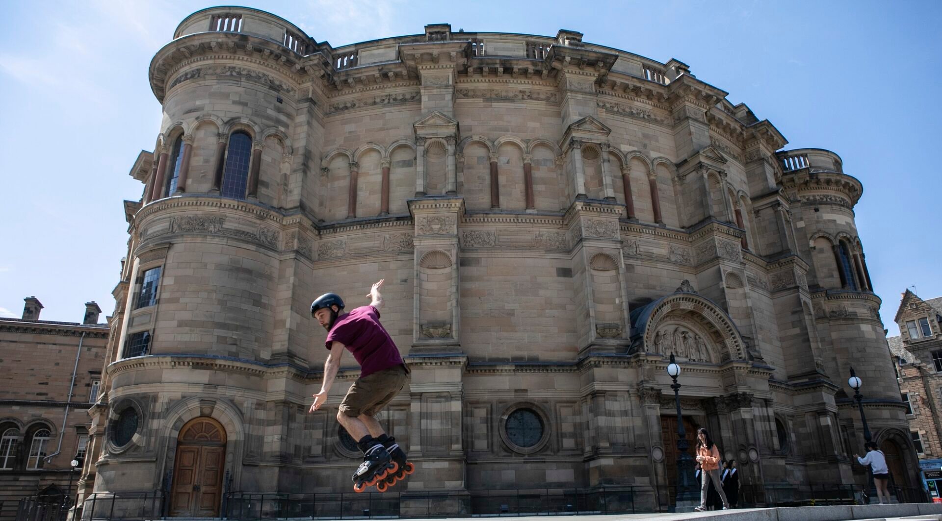 McEwan Hall, Skateboarder