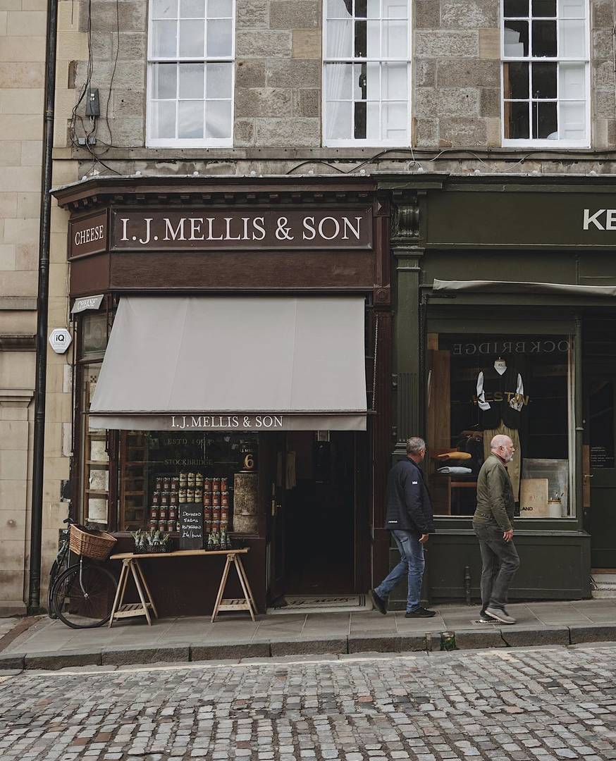 I.J. Mellis Cheesemongers - Stockbridge,© @exploringedinburgh