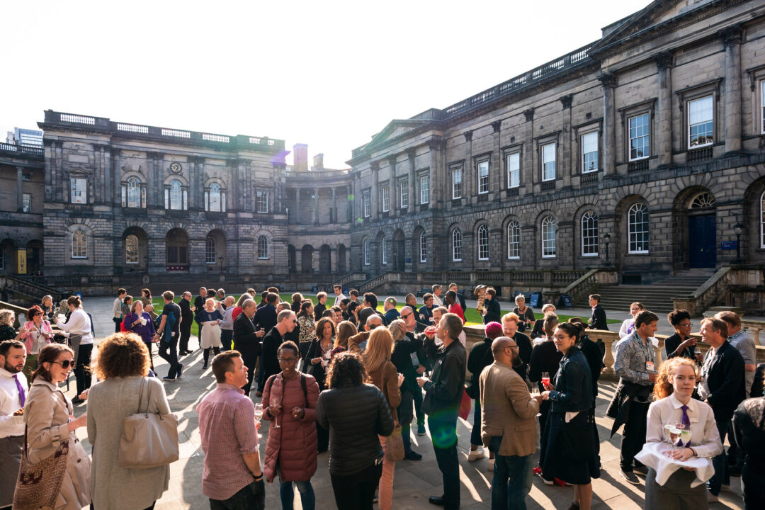 Delegates, Old College, Edinburgh Uni