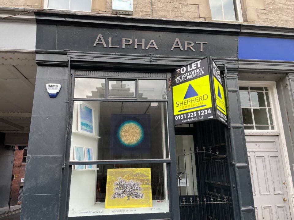 Alpha Art Exterior of gallery