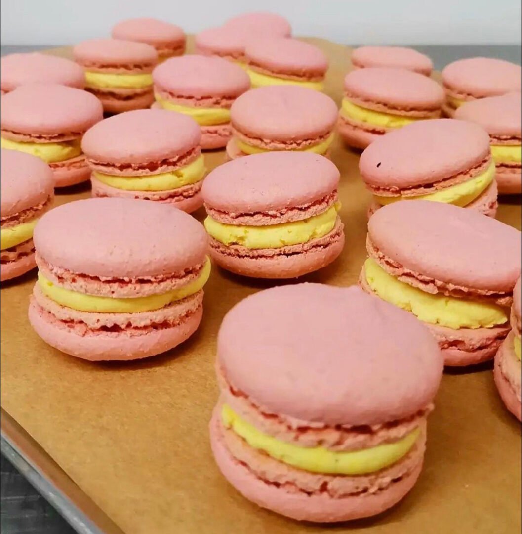 Macaroons at Plant Bae