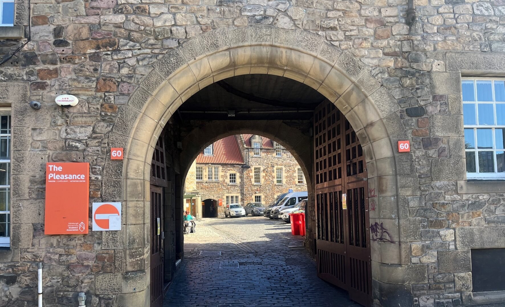 The Pleasance Courtyard entrance