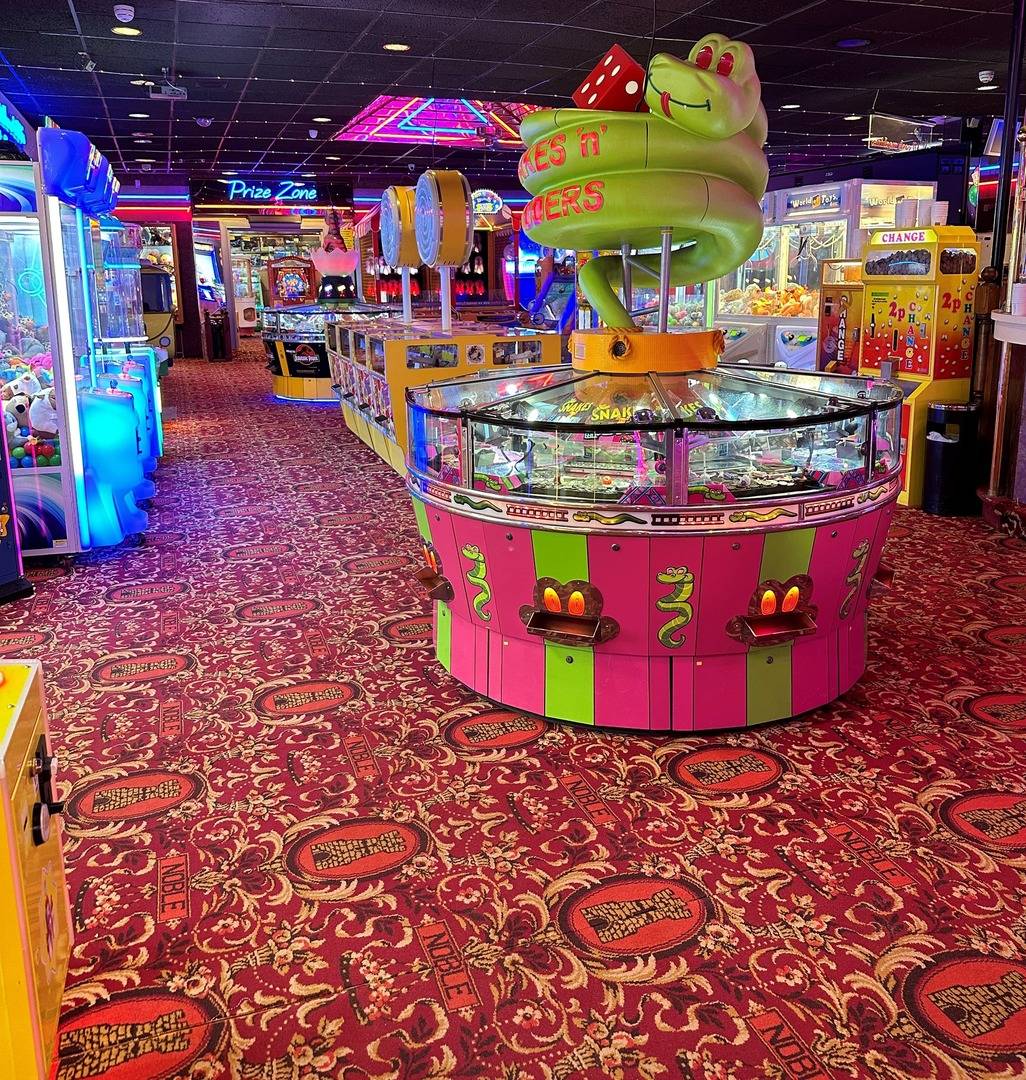 Arcade games at Noble Leisure Company