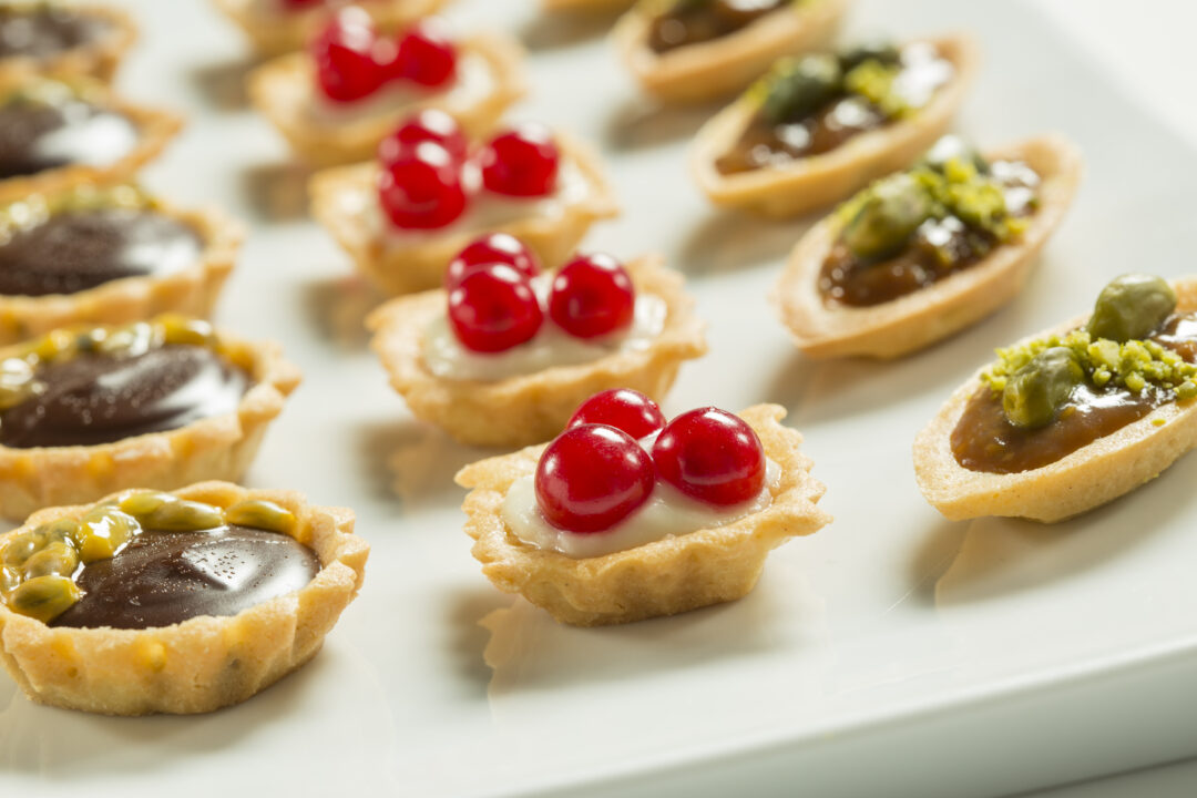 Canapes at Edinburgh New Town Cookery School