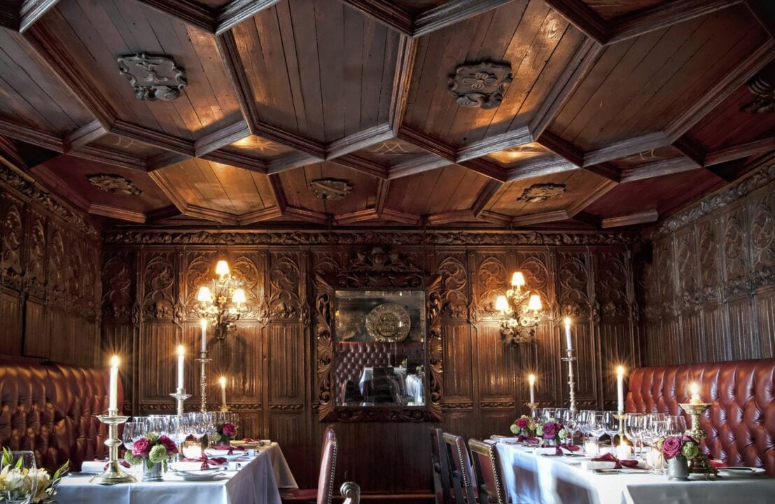 The Original Dining Room at The Witchery by the Castle,© The Witchery by the Castle