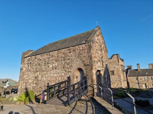 St Margaret's Chapel at Edinburgh Castle