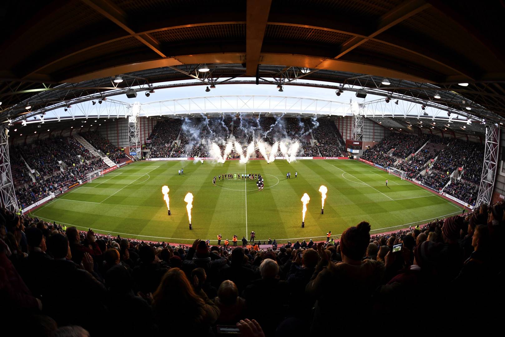 Tynecastle Park on Matchday