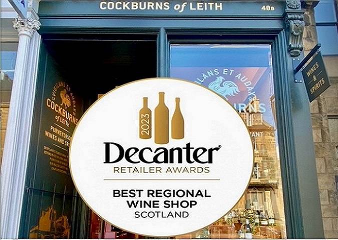 Cockburns of Leith Decanter Retailer Award image
