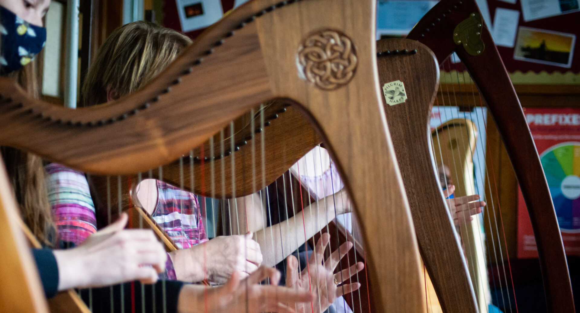 Edinburgh International Harp Festival Harpists on course