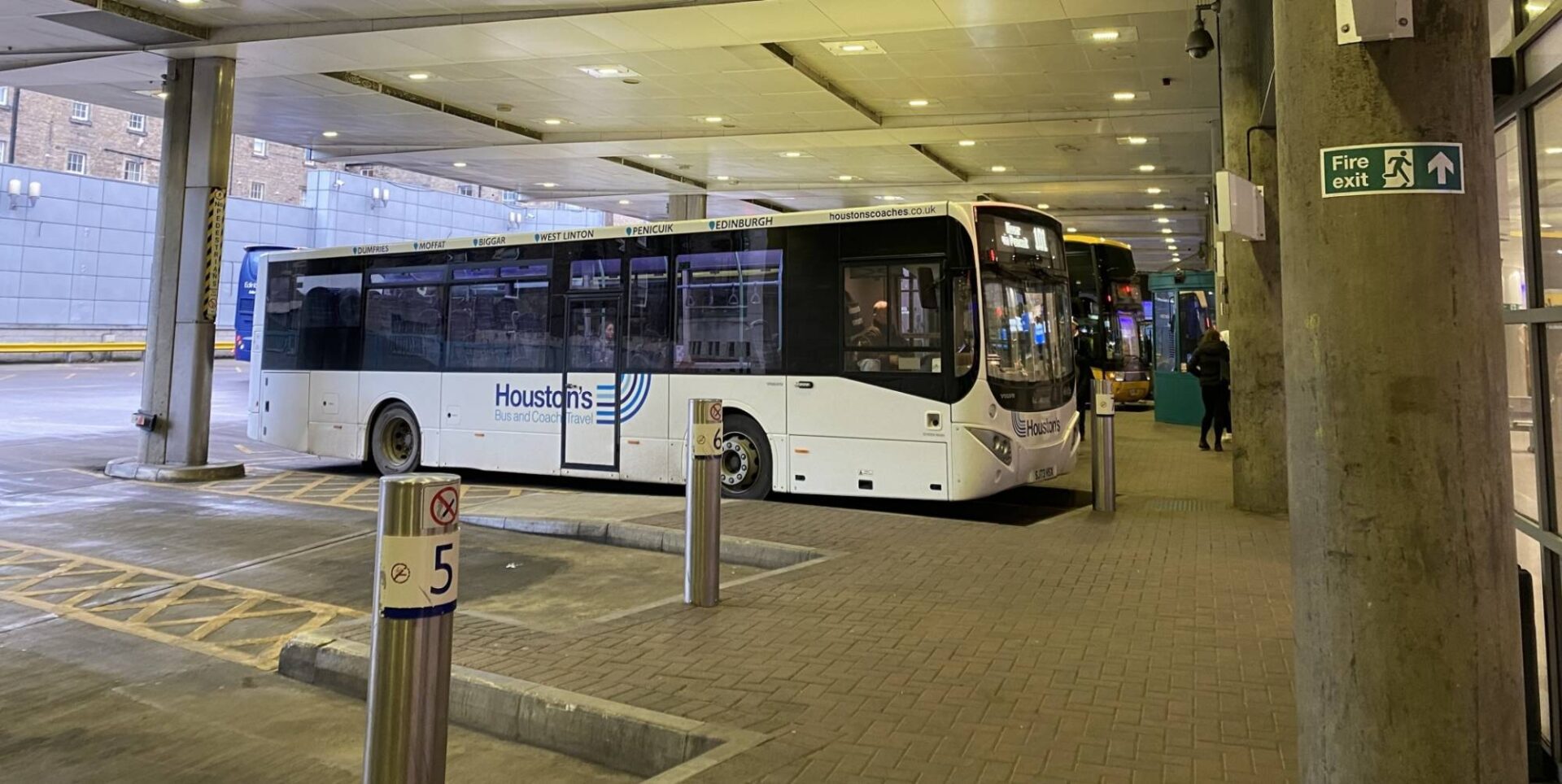 Buses at Edinburgh Bus Station