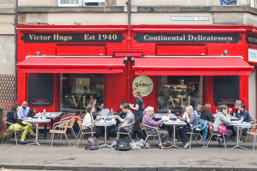 Outdoor Seating at Victor Hugo - The Meadows