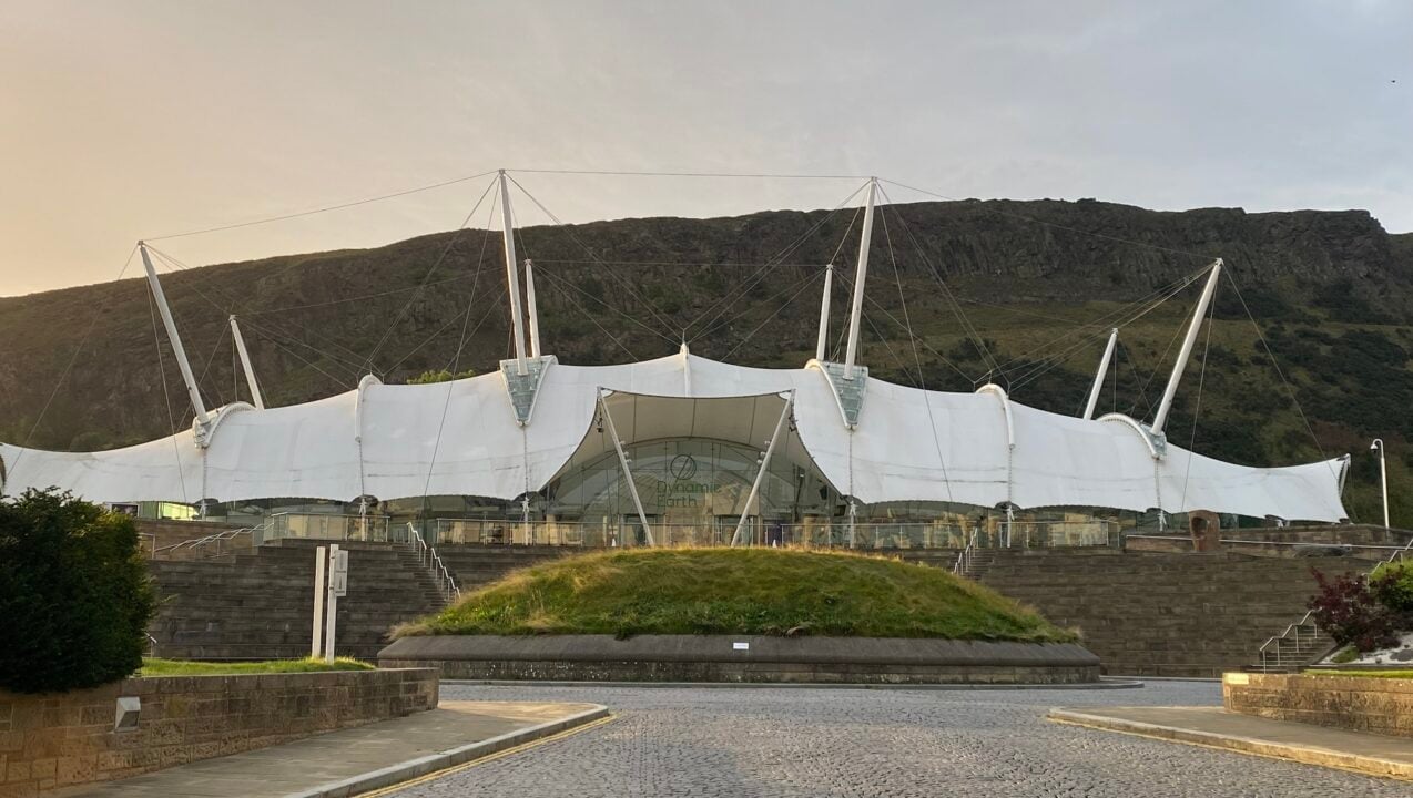 Dynamic Earth with Sunrise