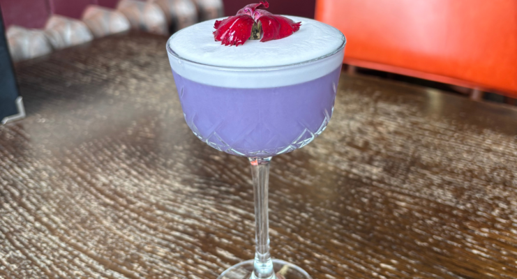 Lavender Haze cocktail at Whiski Rooms
