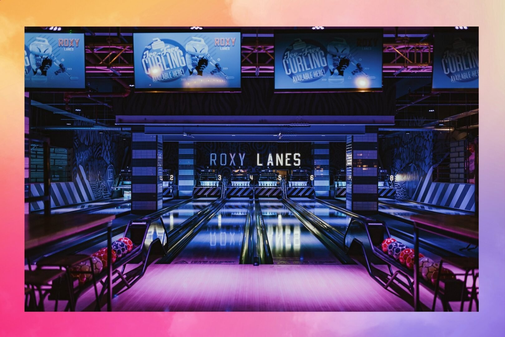 Roxy lanes Bowling Lane