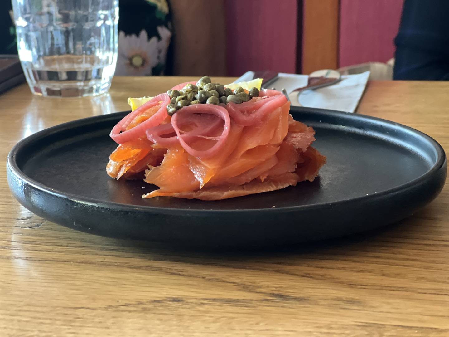 Salmon Dish on the Scottish Food, Wine and Whisky Tasting Tour