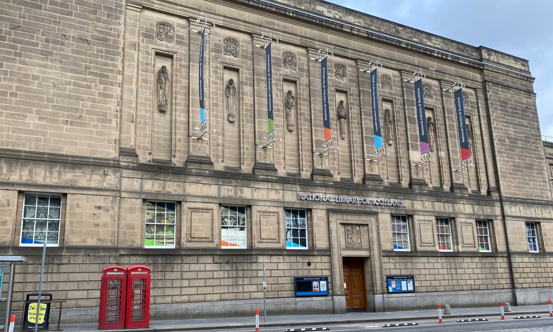 Exterior of the National Library of Scotland