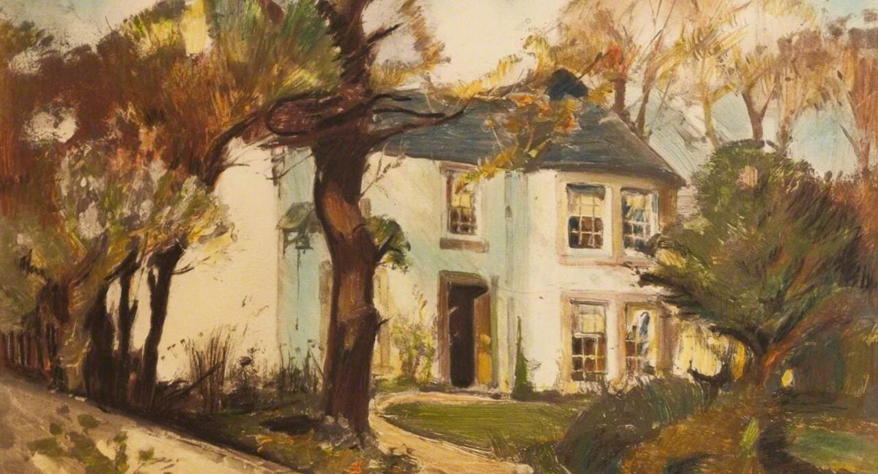 Artwork of Swanston Cottage