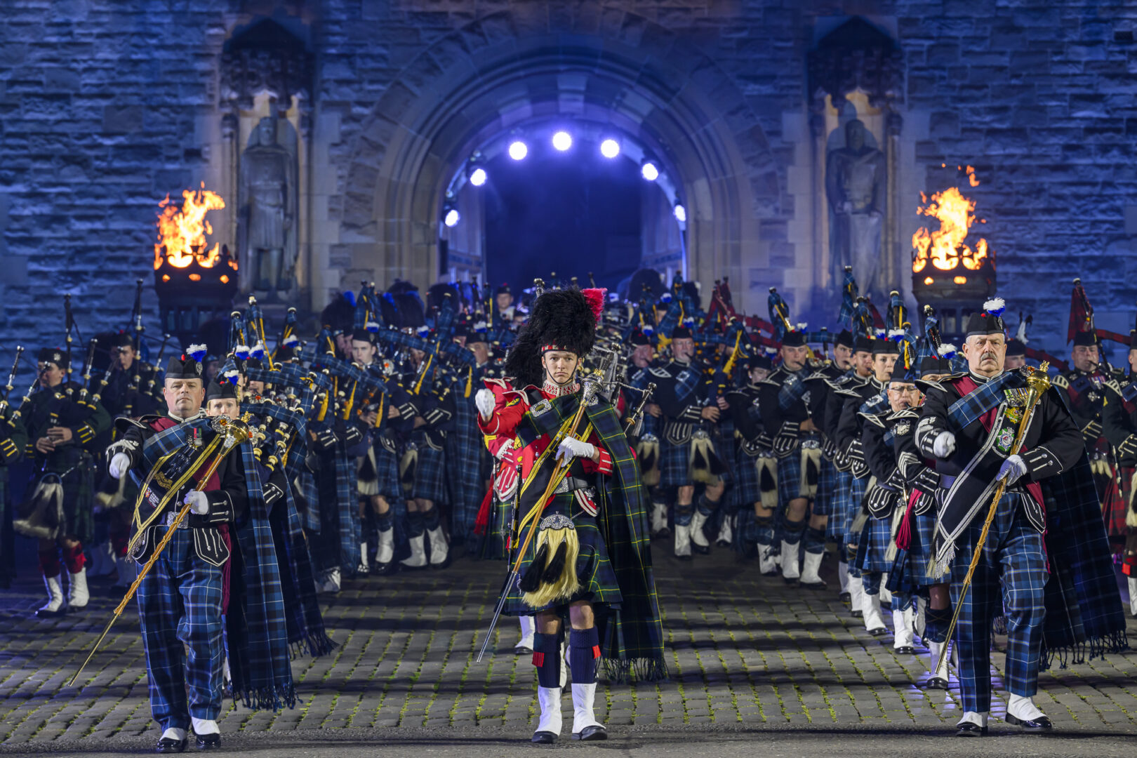 The Royal Edinburgh Military Tattoo pipers