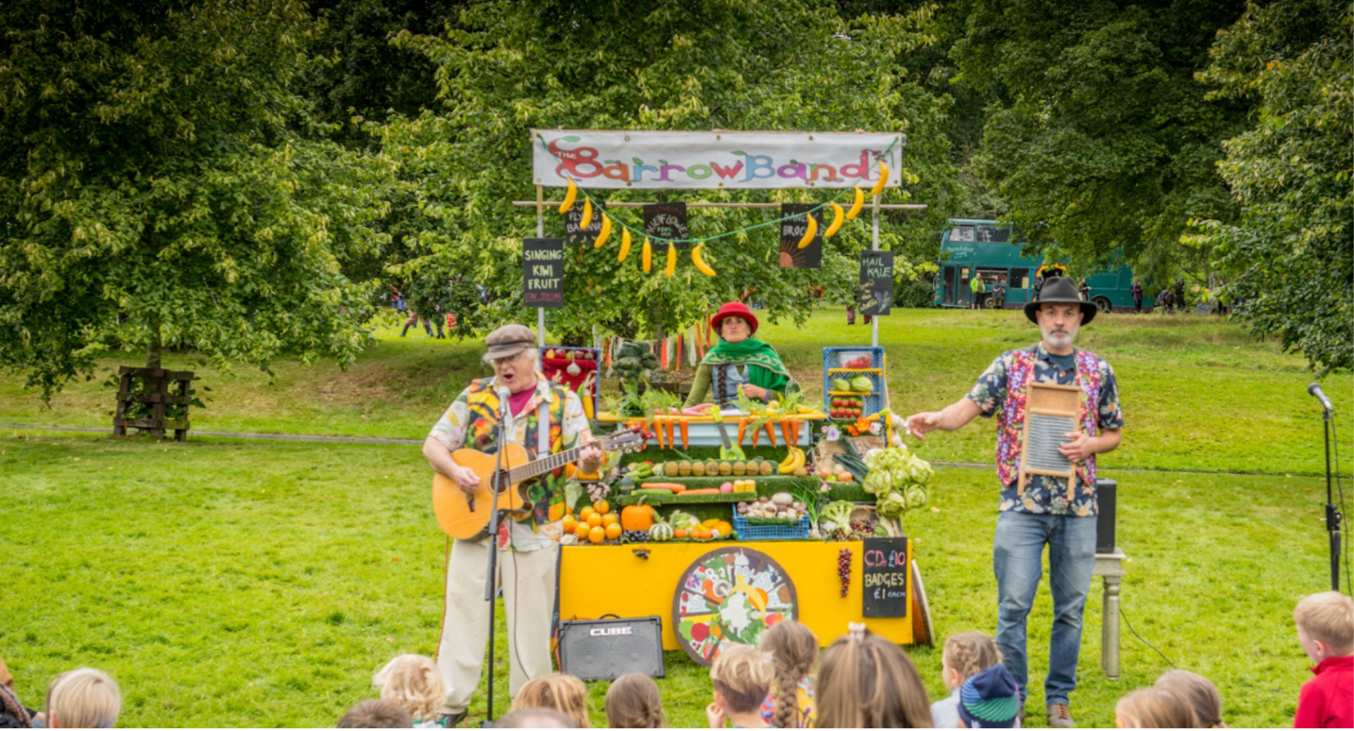 Barrow Band at Vogrie Pogrie Festival