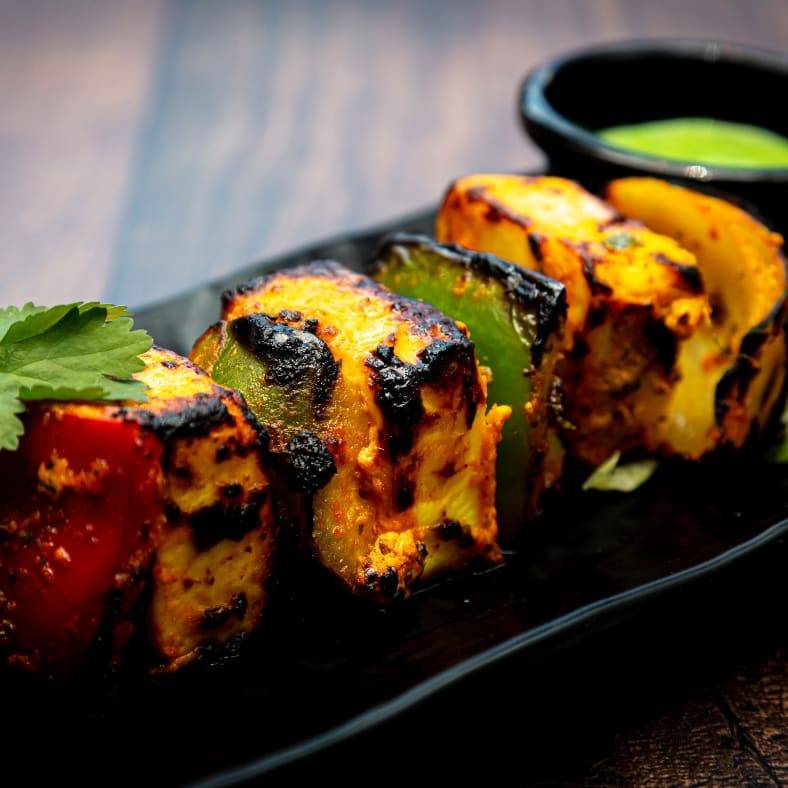 Pudina Paneer Tikka,© Chaskaa Indian Restaurant