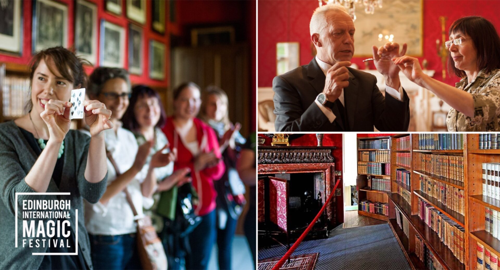 Magicians at The Secret Room at Lauriston Castle