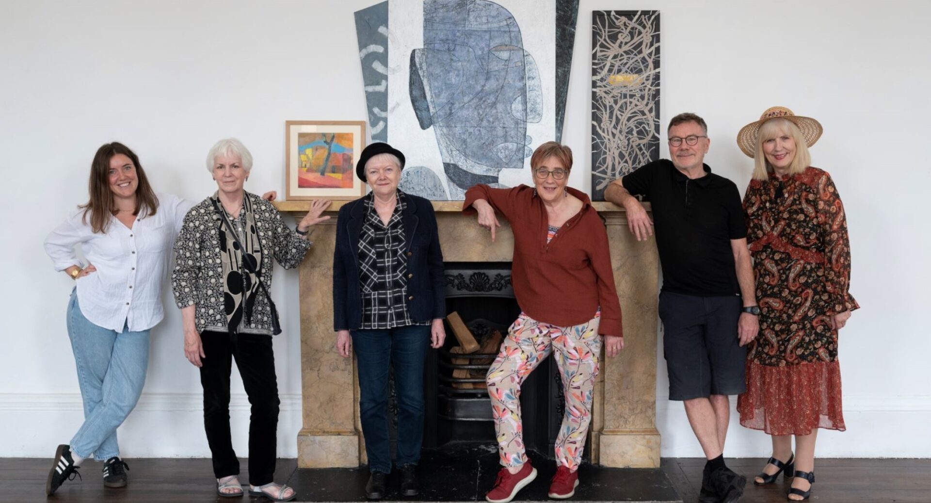 Artists who have work on display at the Open House festival at Leith Custom House