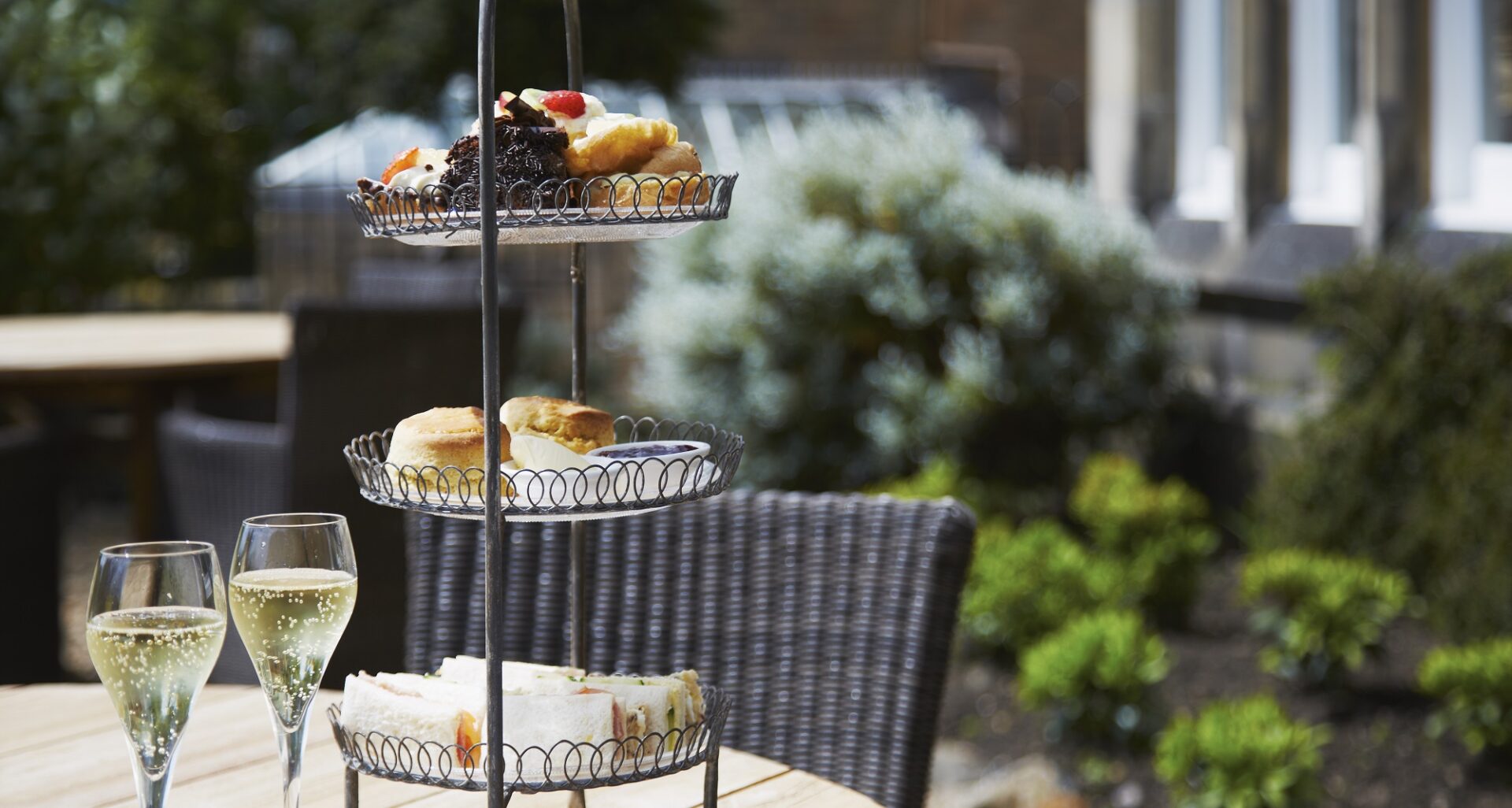 Garden Afternoon Tea at Dunstane Restaurant and Bar