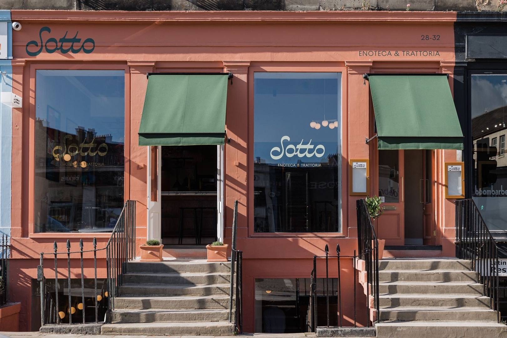 Exterior of Sotto Enoteca & Trattoria