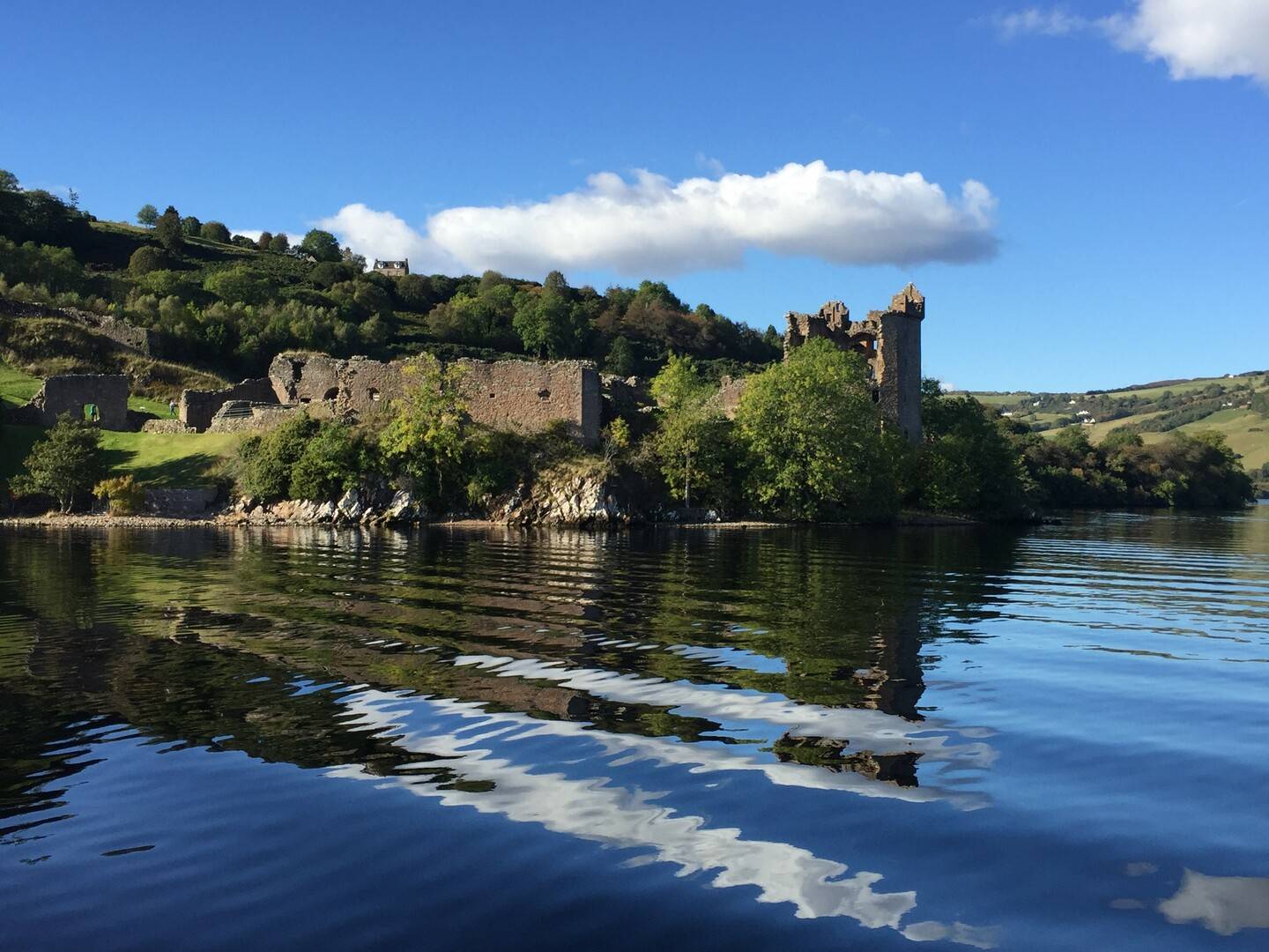 Urquhart Castle at Loch Ness