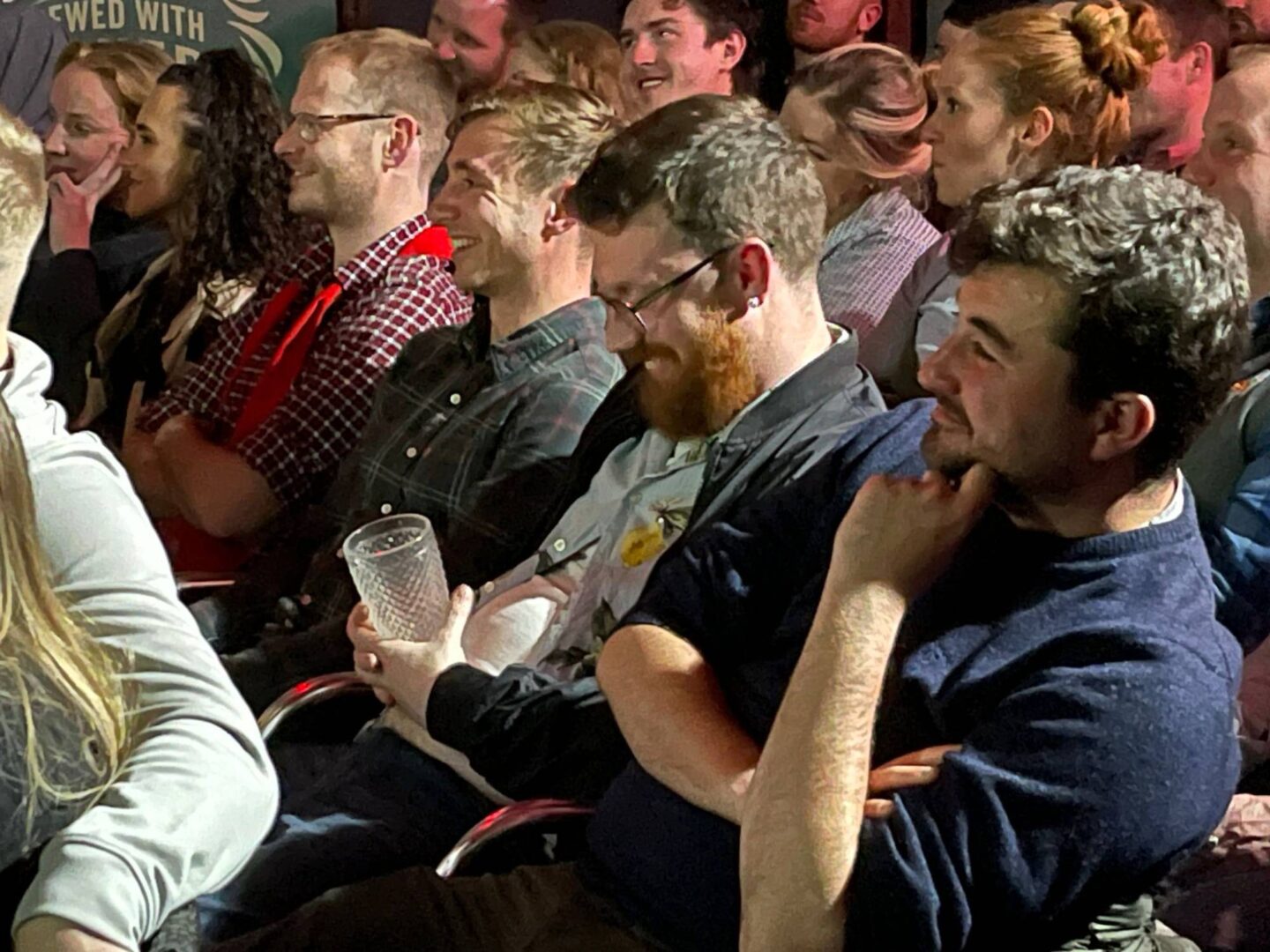 Crowd at the Comedy Attic