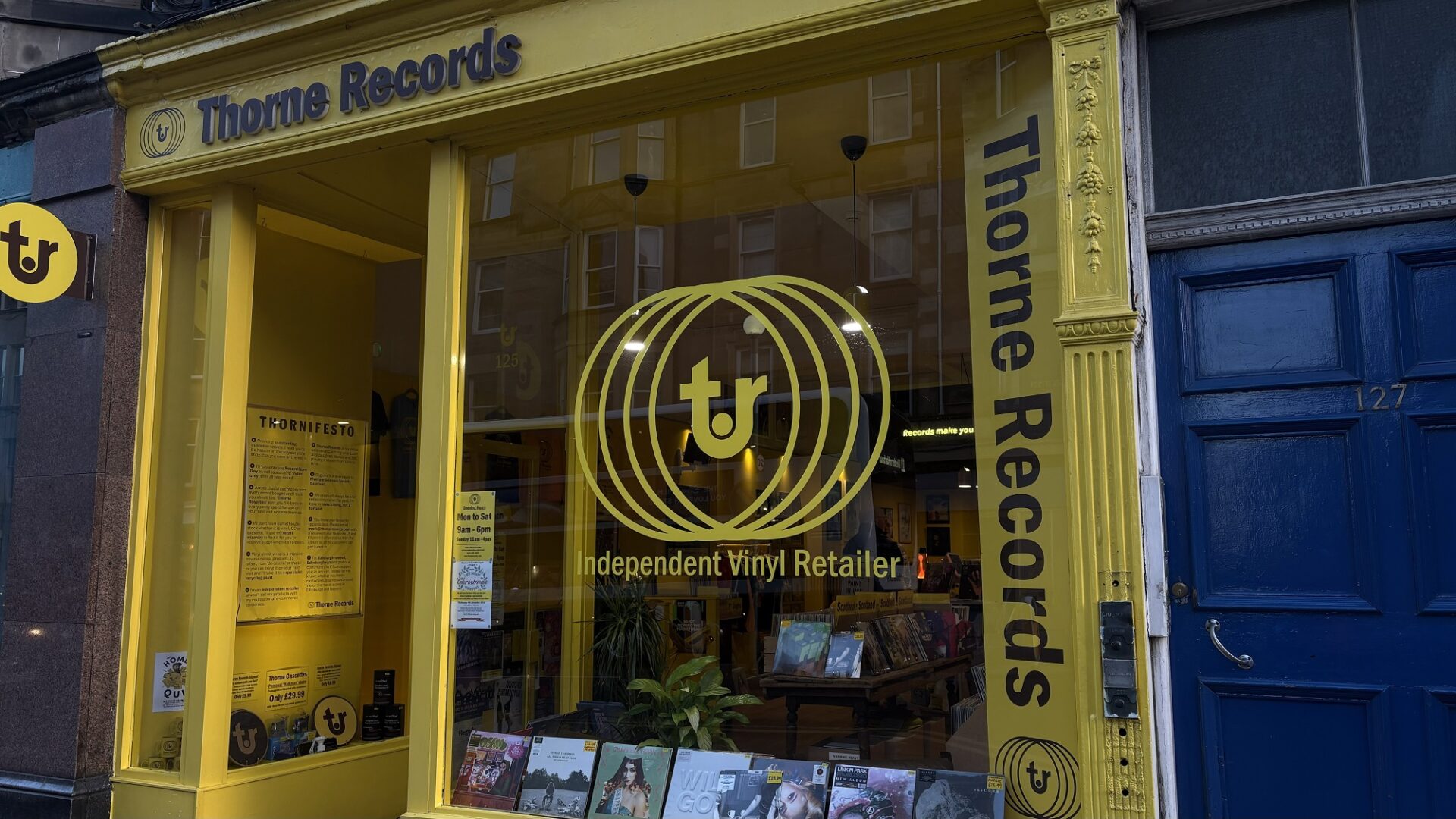 Thorne Records Exterior